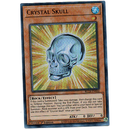 Crystal Skull BLCR-EN022 Carta Yugi De Rareza Ultra Rare