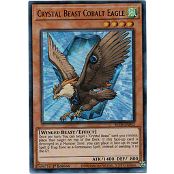 Crystal Beast Cobalt Eagle BLCR-EN052 Carta Yugi De Rareza Ultra Rare
