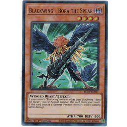 Blackwing - Bora the Spear BLCR-EN057 Carta Yugi De Rareza Ultra Rare