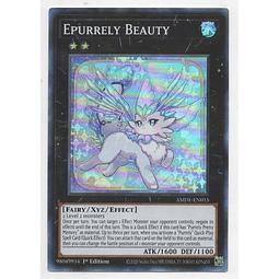 Epurrely Beauty carta yugi AMDE-EN015 Super Rare