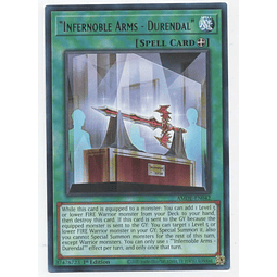 "Infernoble Arms - Durendal" carta yugi AMDE-EN042 Rare