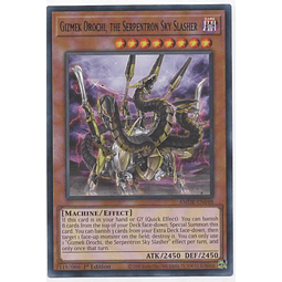 Gizmek Orochi, the Serpentron Sky Slasher carta yugi AMDE-EN048 Rare