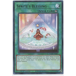 Sprite's Blessing carta yugi AMDE-EN057 Rare