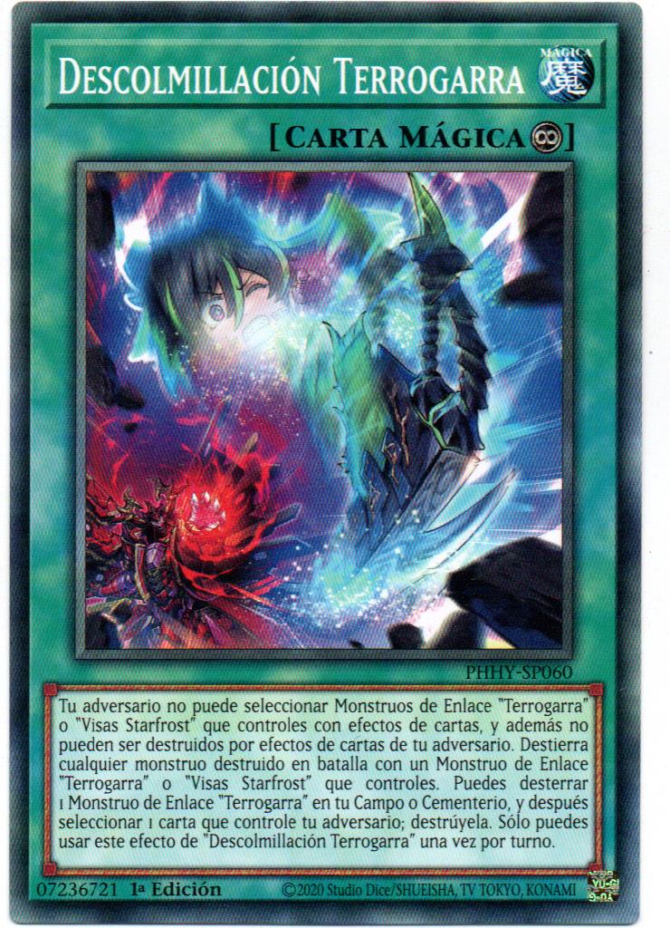 Scareclaw Defanging carta yugioh (Español) PHHY-SP060