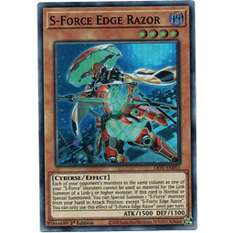 S-Force Edge Razor carta yugi LIOV-EN015 super Rara