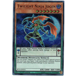 Twilight Ninja Jogen carta yugi BLLR-EN016 Ultra Rare