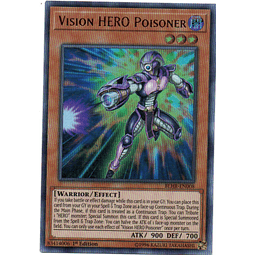 Vision HERO Poisoner carta yugi BLHR-EN008 Ultra Rare