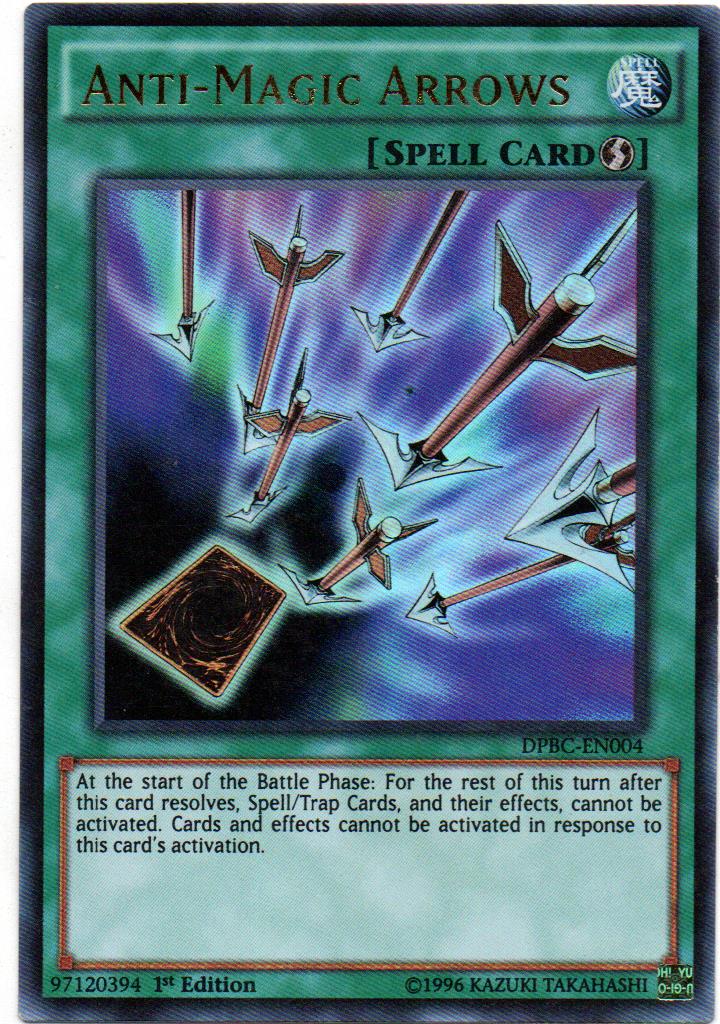 Anti-Magic Arrows carta yugi DPBC-EN004 Ultra Rare