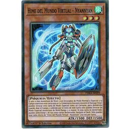 Hime Del Mundo Virtual - Nyannyan carta yugi PHRA-SP099 Super Rare