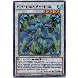 Crystron Ametrix carta yugi INOV-EN045 Super Rare