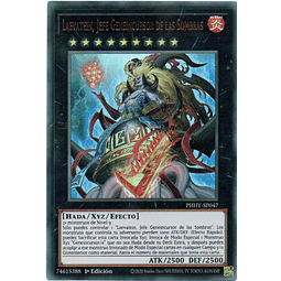 Laevatein, Generaider Boss of Shadows (Español) carta yugi PHHY-EN047 Ultra Rare