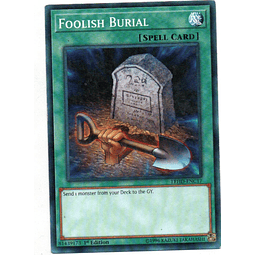 Foolish Burial Carta yugi SDPD-EN027 Common