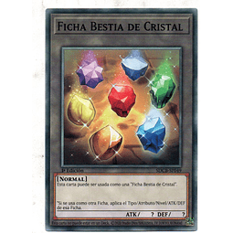 Ficha Bestia De Cristal Carta yugi SDCB-SP049 Common