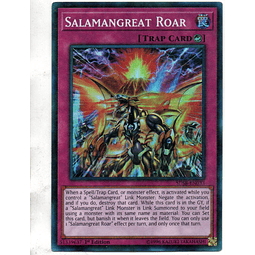Salamangreat Roar carta yugi SDSB-EN033 Super Rare