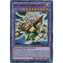 Gate Guardian of Thunder and Wind carta yugi MAZE-EN004 Super Rare