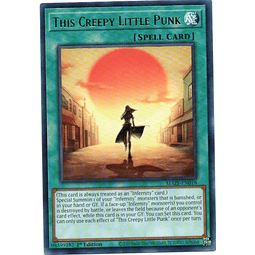 This Creepy Little Punk carta yugi MAZE-EN018 Rare