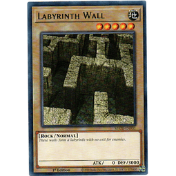 Labyrinth Wall carta yugi MAZE-EN031 Rare