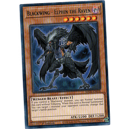 Blackwing - Elphin the Raven carta yugi MAZE-EN038 Rare