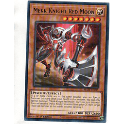Mekk-Knight Red Moon carta yugi MAZE-EN045 Rare