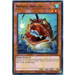 Nimble Angler carta yugi MAZE-EN042 Rare