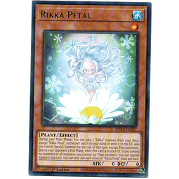 Rikka Petal carta yugi MAZE-EN047 Rare