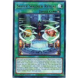 Super Soldier Ritual carta yugi MAZE-EN060 Rare