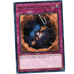 Deep Dark Trap Hole carta yugi MAZE-EN067 Rare