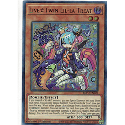Live Twin Lil-La Treat carta yugi BLVO-EN028 Ultra Rare