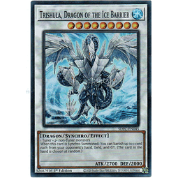 Trishula, Dragon Of The Ice Barrier carta yugi SDFC-EN045 Super Rare