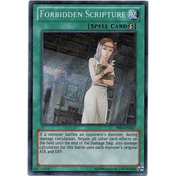 Forbidden Scripture cartas yugi PRIO-EN067 Secret Rare