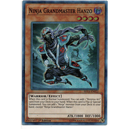 Ninja Grandmaster Hanzo cartas yugi SHVA-EN032 Super Rare