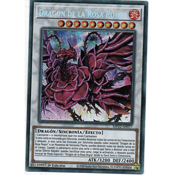 Dragon De La Rosa Rojiza cartas yugi MP22-SP077 Prismatic Secret Rare