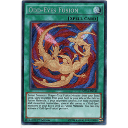Odd-Eyes Fusion cartas yugi MP16-EN149 Secret Rare