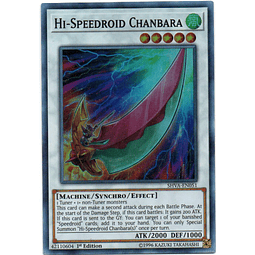 Hi-Speedroid Chanbara cartas yugi SHVA-EN051 Super Rare