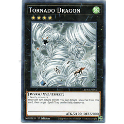 Tornado Dragon cartas yugi LED8-EN055 Common