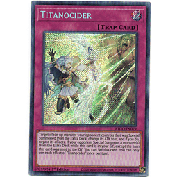 Titanocider cartas sueltas ETCO-EN079 Secret Rare