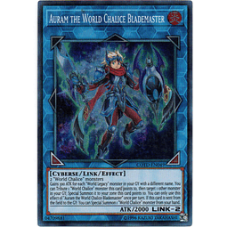 Auram The World Chalice Blademaster cartas sueltas COTD-EN049 Super Rare