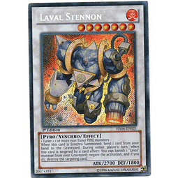 Laval Stennon carta suelta HA06-EN021 Secret Rare