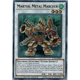 Martial Metal Marcher carta suelta CT15-EN009 Ultra Rare