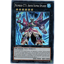 Number C73: Abyss Supra Splash carta suelta DRLG-EN041 Super Rare