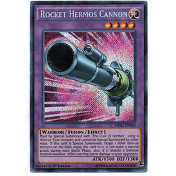 Rocket Hermos Cannon carta suelta DRL2-EN010 Secret Rare