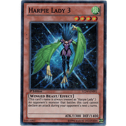 Harpie Lady 3 carta suelta LCJW-EN092 Super Rare