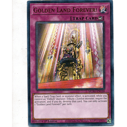 Golden Land Forever carta suelta MGED-EN128 Rare
