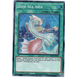 Deep Sea Aria carta suelta MP21-EN076 Super Rare