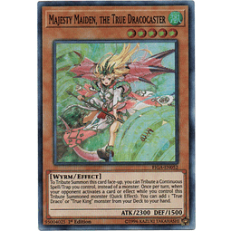 Majesty Maiden, The True Dracocaster carta suelta FIGA-EN052 Super Rare