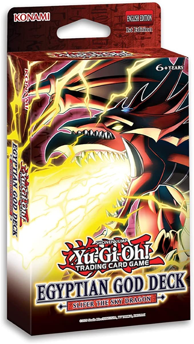 Egyptian God Deck - Slifer the Sky Dragon (Ingles)