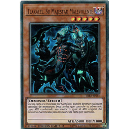 Tlakael, Su Majestad Malevolente carta yugi RIRA-SPSP1 Ultra Rare
