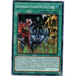Dimension Fusion Destruction carta yugi SDSA-EN046 Super