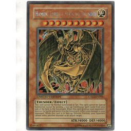 Hamon, Lord of Striking Thunder Carta Yugi CT03-EN006 Secreto