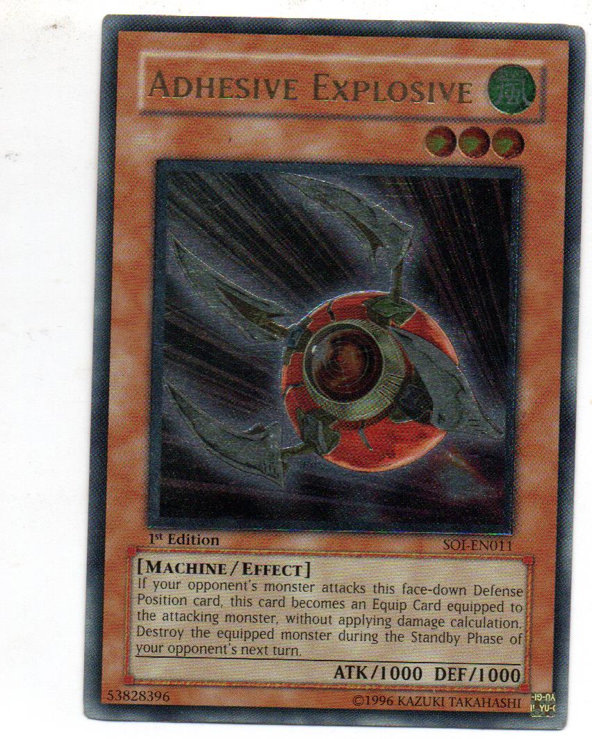 Adhesive Explosive Carta Yugi SOI-EN011 Ultimate